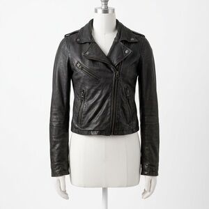 Doma Vintage Lambskin Moto Jacket